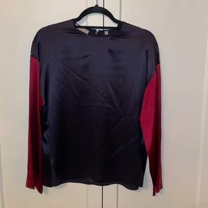 Vince Silk Blouse